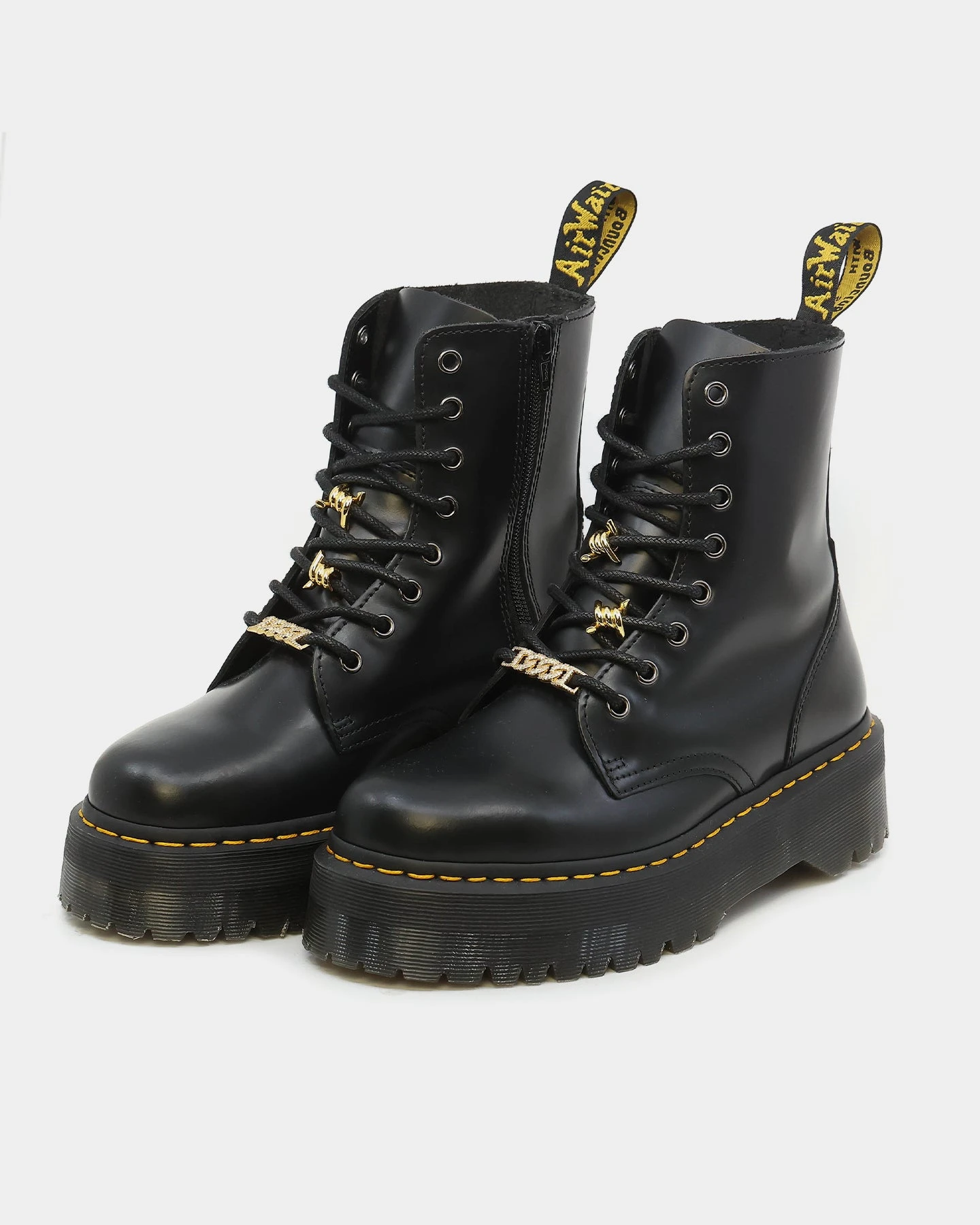 Raising Hell Women's Barbed Wire Shoe Charm 4 Pack Set Gold 14 Raising Hell Women's Barbed Wire Shoe Charm 4 Pack Set Gold - Image 12