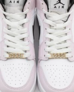 Raising Hell Women's Iced Cuban Shoe Charm Gold -Fashion Clothing Store 4454569973781 default 00060