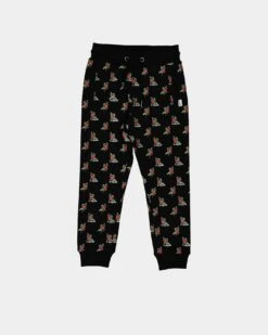 Lil Hommé Kid's Ament Sweat Pants Black 12 Lil Hommé Kid's Ament Sweat Pants Black -Fashion Clothing Store 4454570165199 default 0080