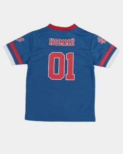 Lil Homme Kids' Grid Iron Jersey Blue 11 Lil Homme Kids' Grid Iron Jersey Blue -Fashion Clothing Store 4454570235816 default 0090
