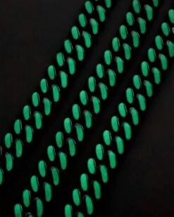 EN ES Glowed Up Miami Bracelet Silver/Green -Fashion Clothing Store 4454570293397 default 00050