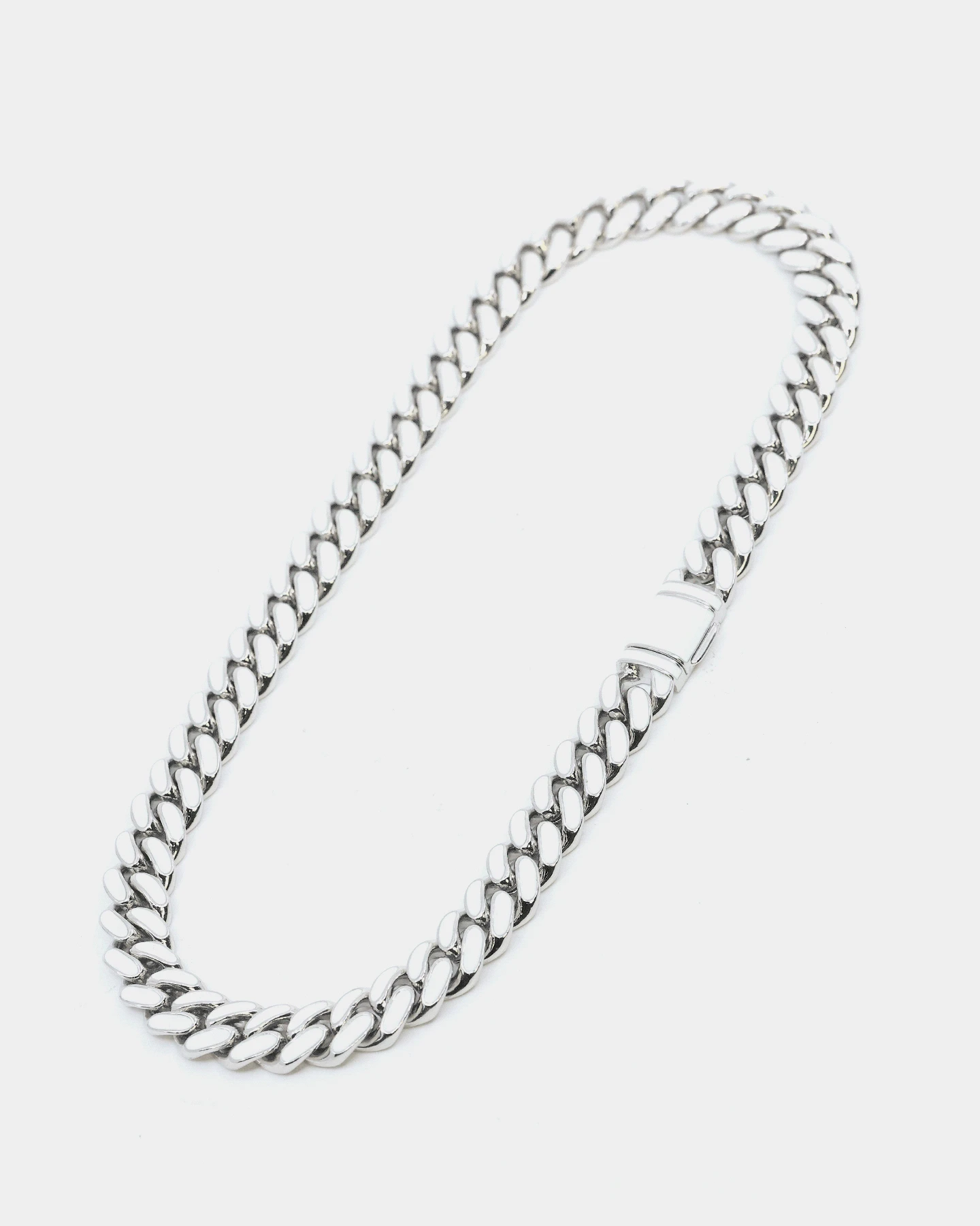 EN ES Glowed Up Miami 18" Choker Silver/Green 4 EN ES Glowed Up Miami 18" Choker Silver/Green - Image 2