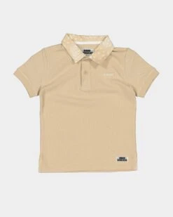 Lil Homme Bandana Ultra Short Sleeve Polo T-Shirt Stone 8 Lil Homme Bandana Ultra Short Sleeve Polo T-Shirt Stone -Fashion Clothing Store 4454570619784 default 0080