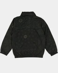 Lil Homme Kid's Bandana Ultra Track Jacket Black -Fashion Clothing Store 4454570636378 default 0090