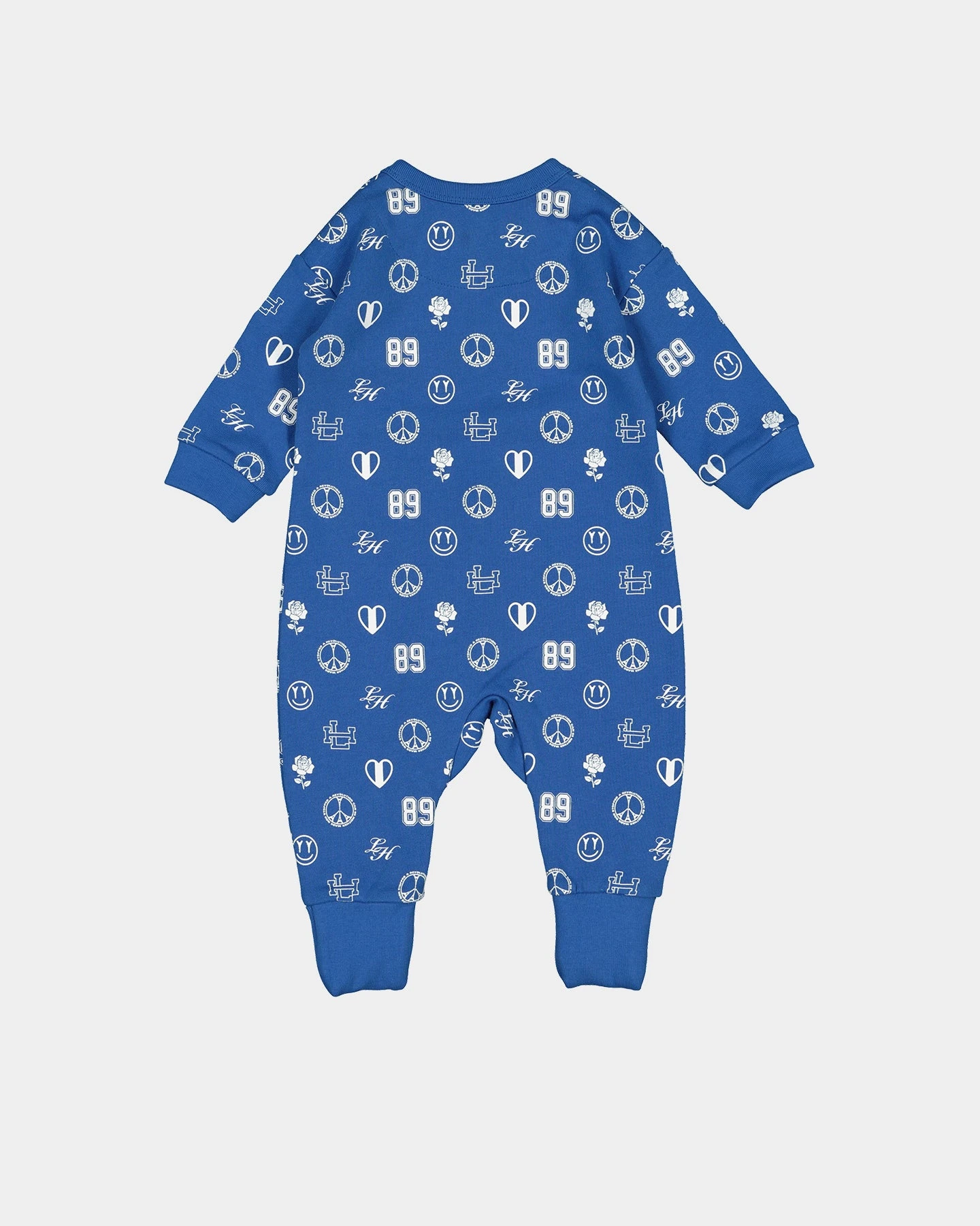 Lil Homme Infant Worldwide Boot Suit Blue 4 Lil Homme Infant Worldwide Boot Suit Blue - Image 2