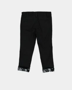Lil Homme Kids' Bandana Ultra Chino Pants Black -Fashion Clothing Store 4454570758605 default 0090