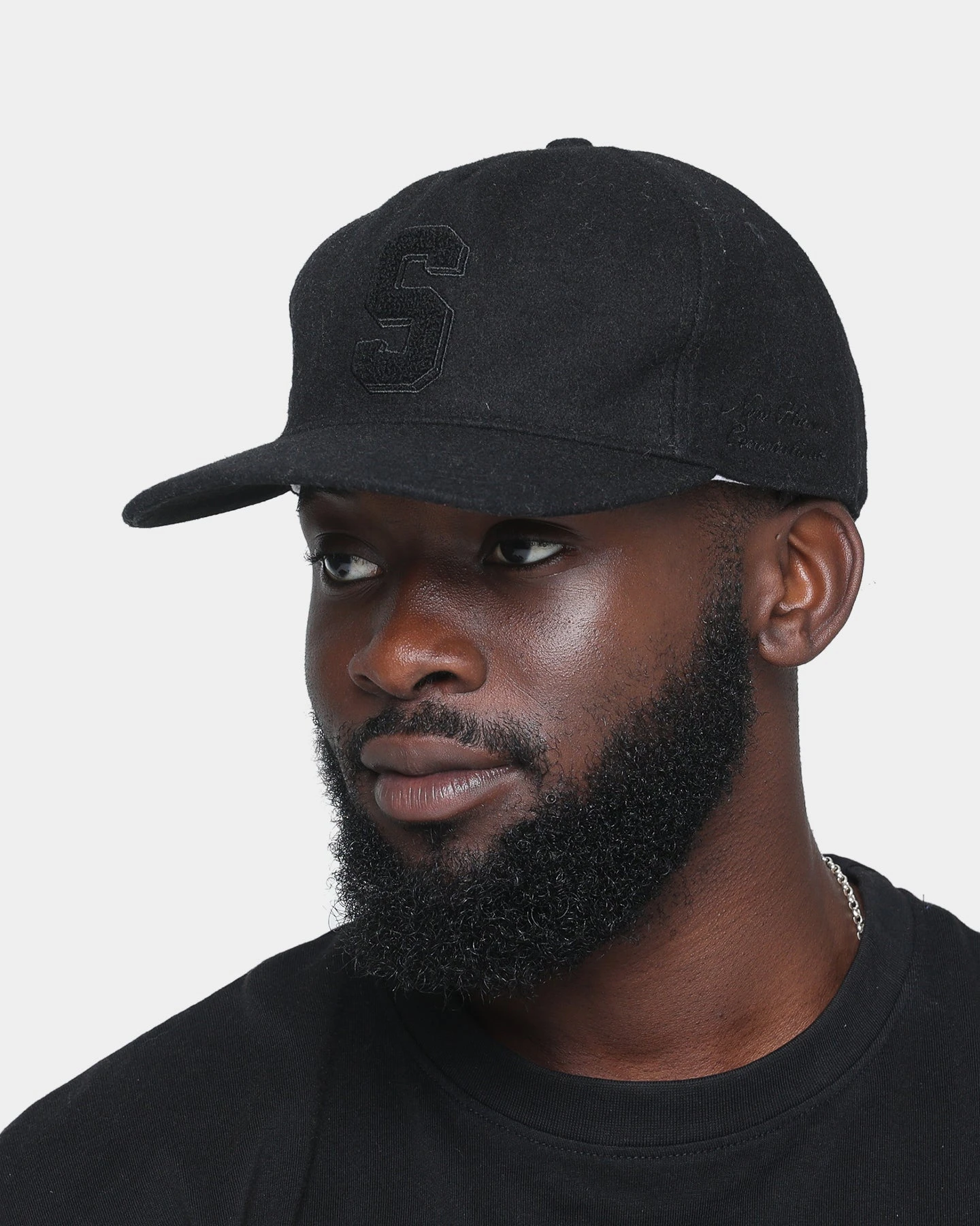 Starter New Haven Classic Pinch Strapback Black/Black 4 Starter New Haven Classic Pinch Strapback Black/Black - Image 2