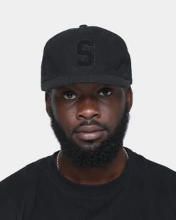 Starter New Haven Classic Pinch Strapback Black/Black 17 Starter New Haven Classic Pinch Strapback Black/Black -Fashion Clothing Store 4454570804791 mens 0100