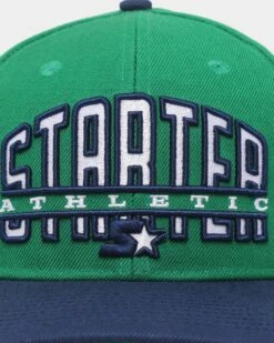 Starter International Sports Natural Snapback Green/Navy -Fashion Clothing Store 4454571367684 default 0050