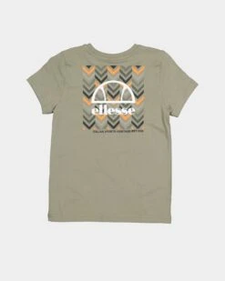 Ellesse Kids' Salim Junior T-Shirt Green -Fashion Clothing Store 5059732800544 default 0090
