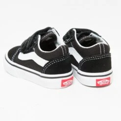 Vans Toddler Old Skool V Black/White -Fashion Clothing Store 715752179811 normal 0030