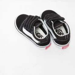 Vans Toddler Old Skool V Black/White -Fashion Clothing Store 715752179811 normal 0040