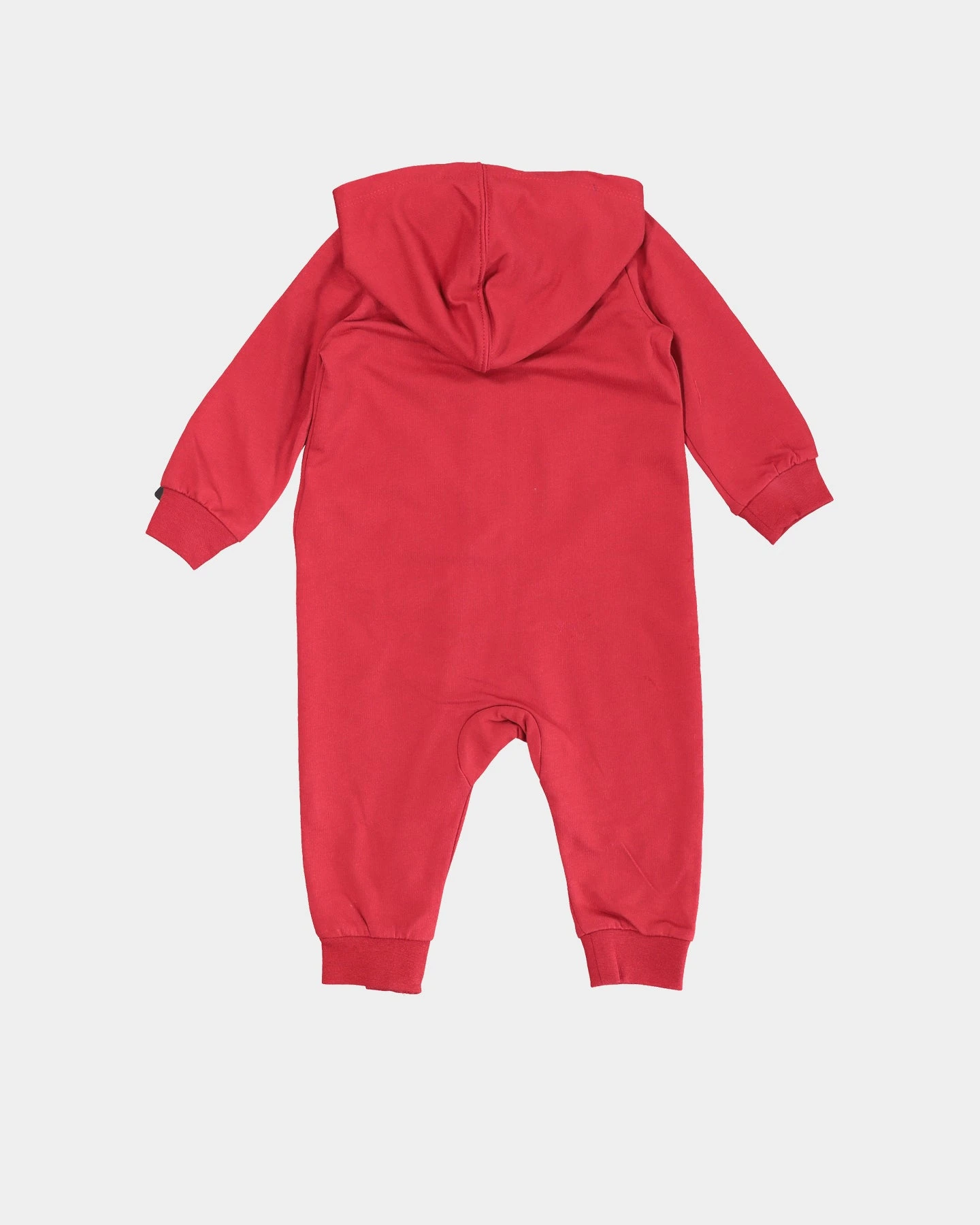 Jordan Infant Jumpman HBR Hooded Onesie Gym Red 4 Jordan Infant Jumpman HBR Hooded Onesie Gym Red - Image 2
