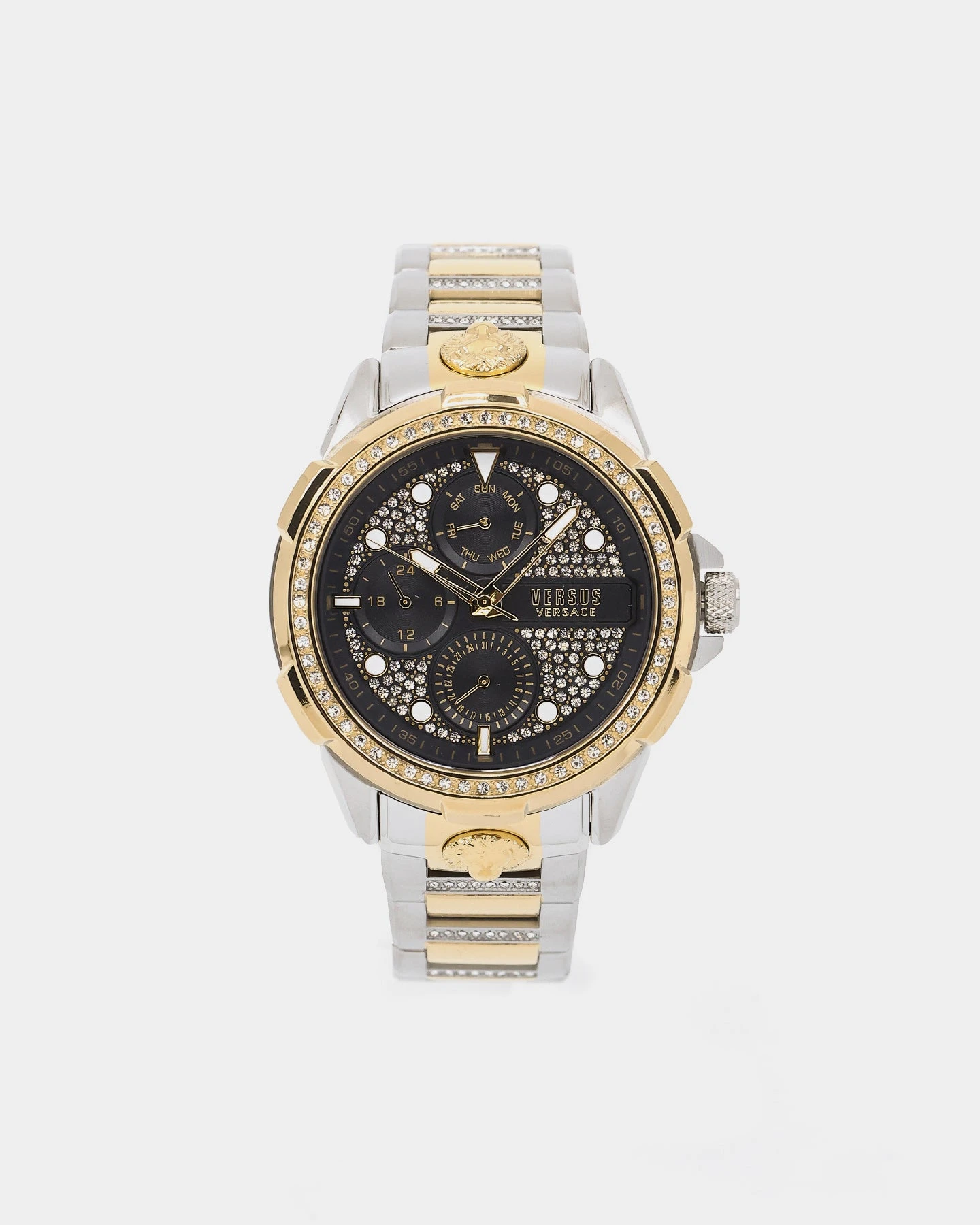 Versus Versace 6eme Arrondissement Crystal Watch Yellow Gold 3 Versus Versace 6eme Arrondissement Crystal Watch Yellow Gold