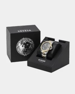 Versus Versace 6eme Arrondissement Crystal Watch Yellow Gold 17 Versus Versace 6eme Arrondissement Crystal Watch Yellow Gold -Fashion Clothing Store 7630030573897 default 00040