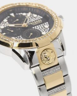 Versus Versace 6eme Arrondissement Crystal Watch Yellow Gold 19 Versus Versace 6eme Arrondissement Crystal Watch Yellow Gold -Fashion Clothing Store 7630030573897 default 00060