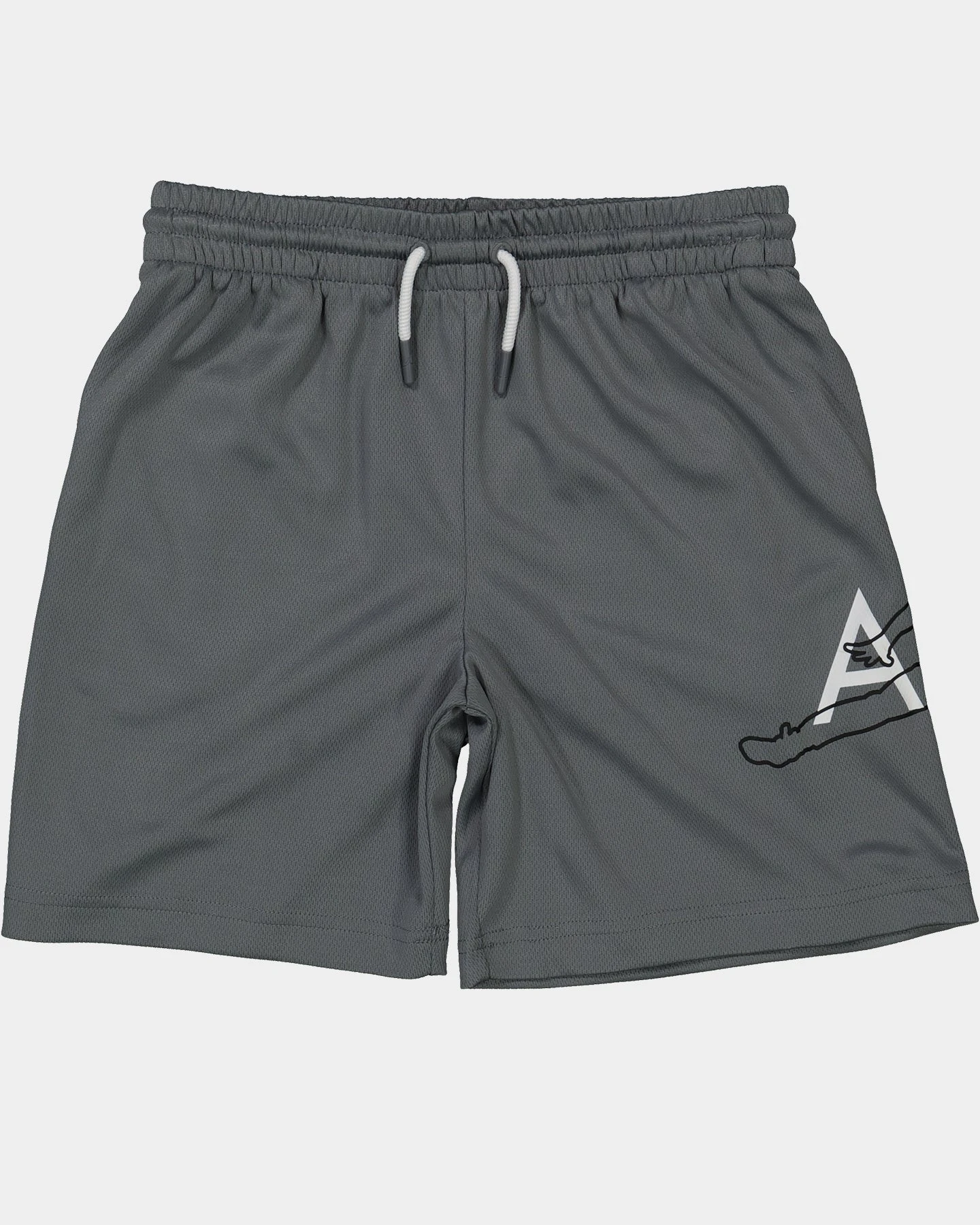 Jordan Kids' Jumpman Big Sport Mesh Shorts Smoke Grey 6 Jordan Kids' Jumpman Big Sport Mesh Shorts Smoke Grey - Image 4