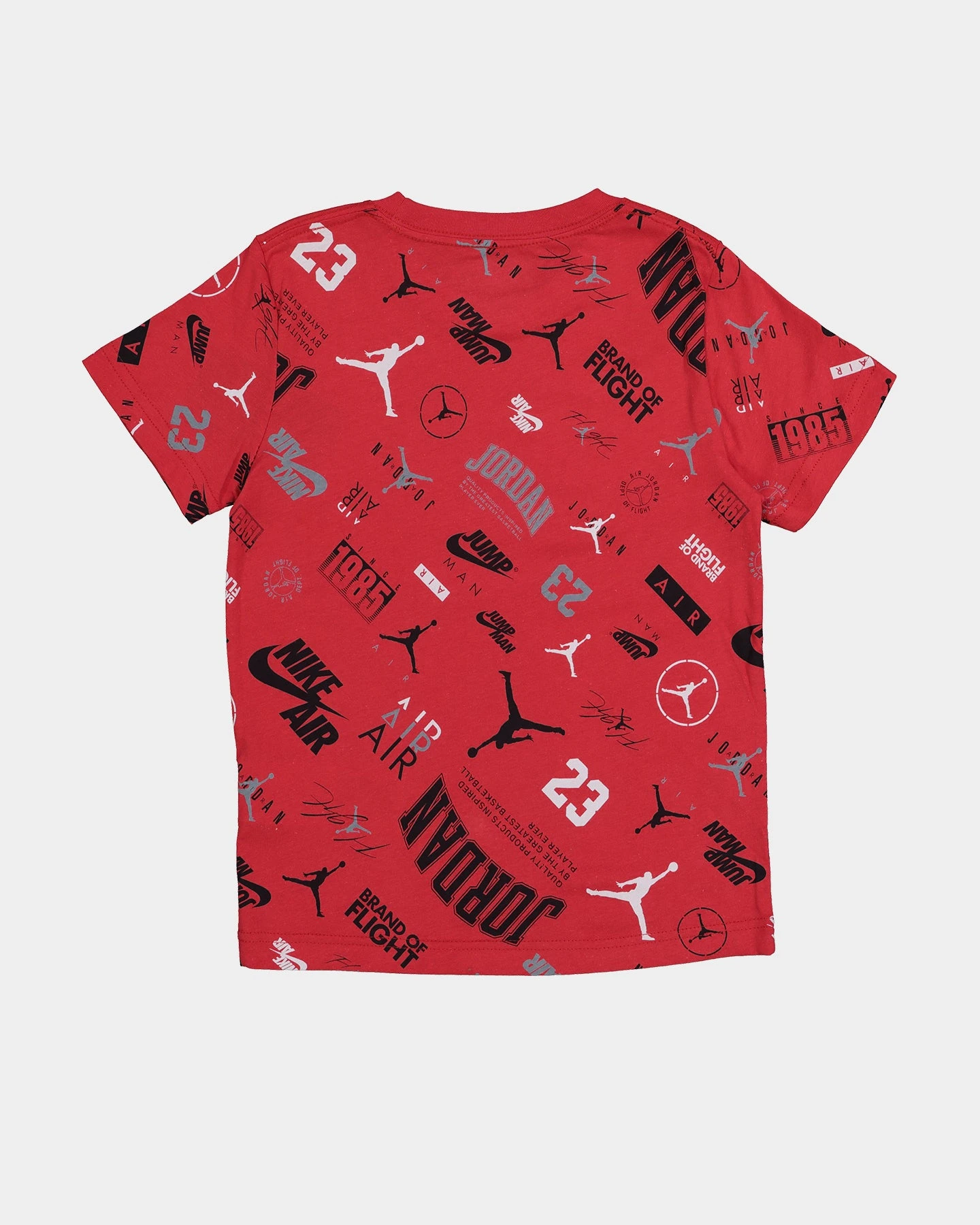 Jordan Kids' Level Up All Over Print Graphic T-Shirt Fire Red 6 Jordan Kids' Level Up All Over Print Graphic T-Shirt Fire Red - Image 4