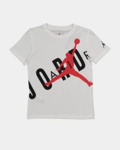 Jordan Kids' Throw Back Graphic T-Shirt White -Fashion Clothing Store 825663707796 default 0080