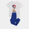 Nike Kids' Nike Sportswear T-Shirt + FT Jogger Set Game Royal -Fashion Clothing Store 825663746887 default 0080