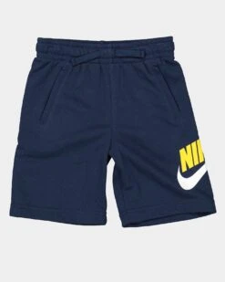 Nike Kids' Club HBR Shorts Midnight Navy -Fashion Clothing Store 825663766908 default 0090