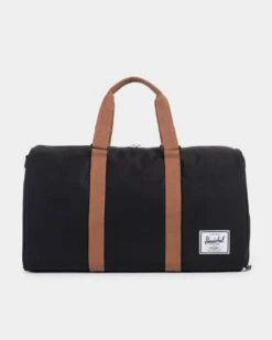 Herschel Bag Co Novel Duffle Bag Black/Tan Faux