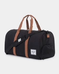 Herschel Bag Co Novel Duffle Bag Black/Tan Faux 10 Herschel Bag Co Novel Duffle Bag Black/Tan Faux -Fashion Clothing Store 828432006540 normal 00020