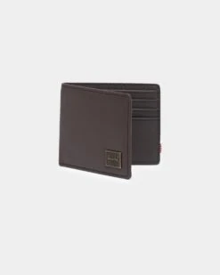 Herschel Bag Co Hank Leather RFID Wallet Brown -Fashion Clothing Store 828432419326 default 00030