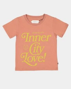 Honor The Gift Kids' Holiday Inner City Love T-Shirt Terra Cotta -Fashion Clothing Store 840249509960 default 0080