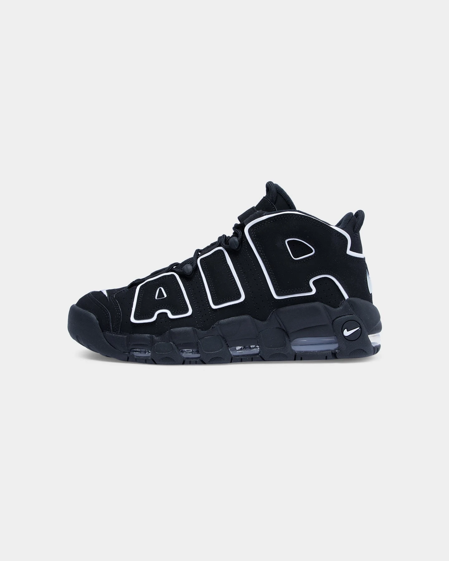 Nike Men's Air More Uptempo Black/White/Black 3 Nike Men's Air More Uptempo Black/White/Black