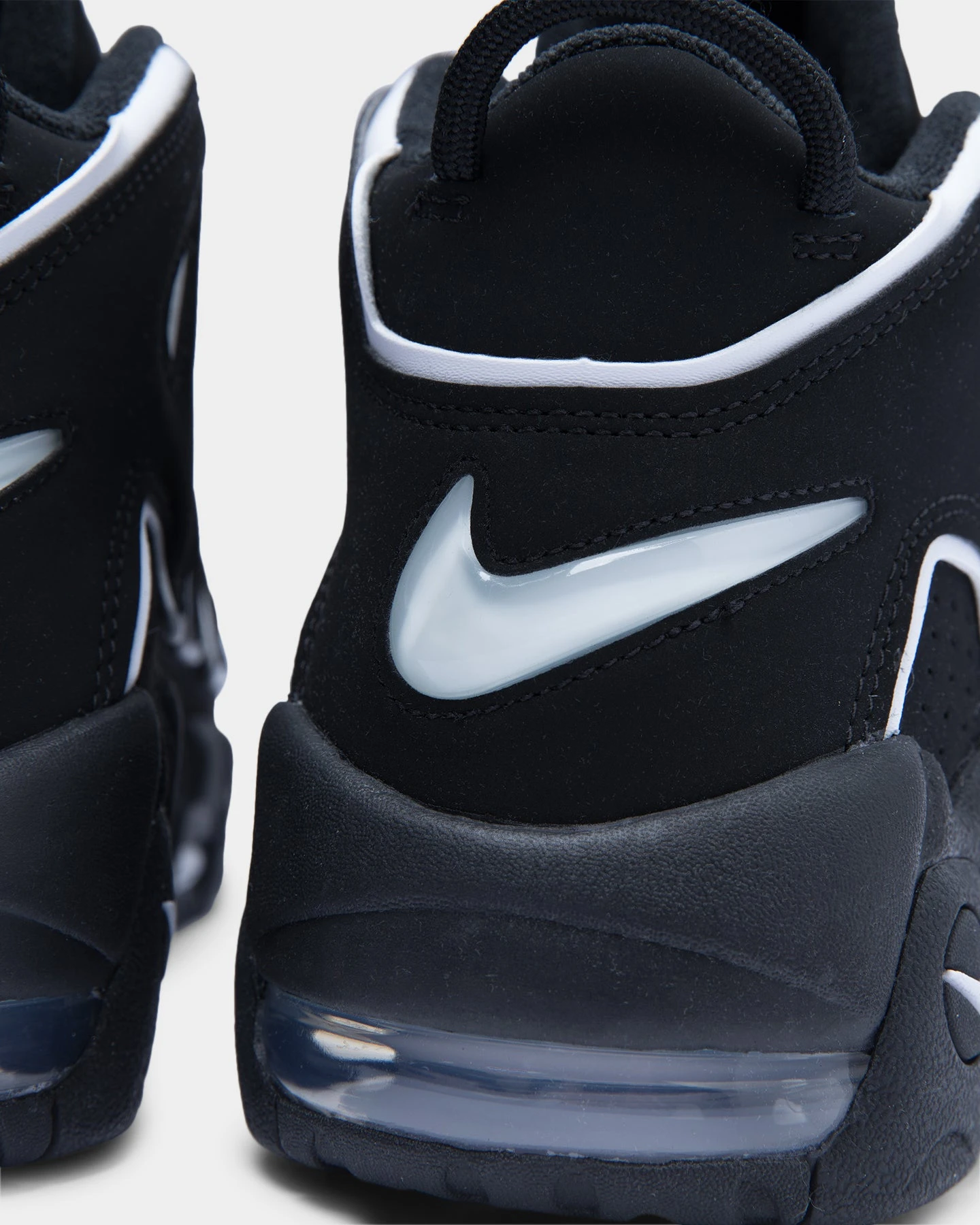 Nike Men's Air More Uptempo Black/White/Black 10 Nike Men's Air More Uptempo Black/White/Black - Image 8