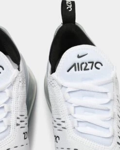 Nike Women's Air Max 270 White/Black/White -Fashion Clothing Store 888413779948 womens 006