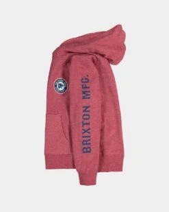 Brixton Kid's Forte Pullover Hoodie Dark Brick -Fashion Clothing Store 888588661406 default 000031