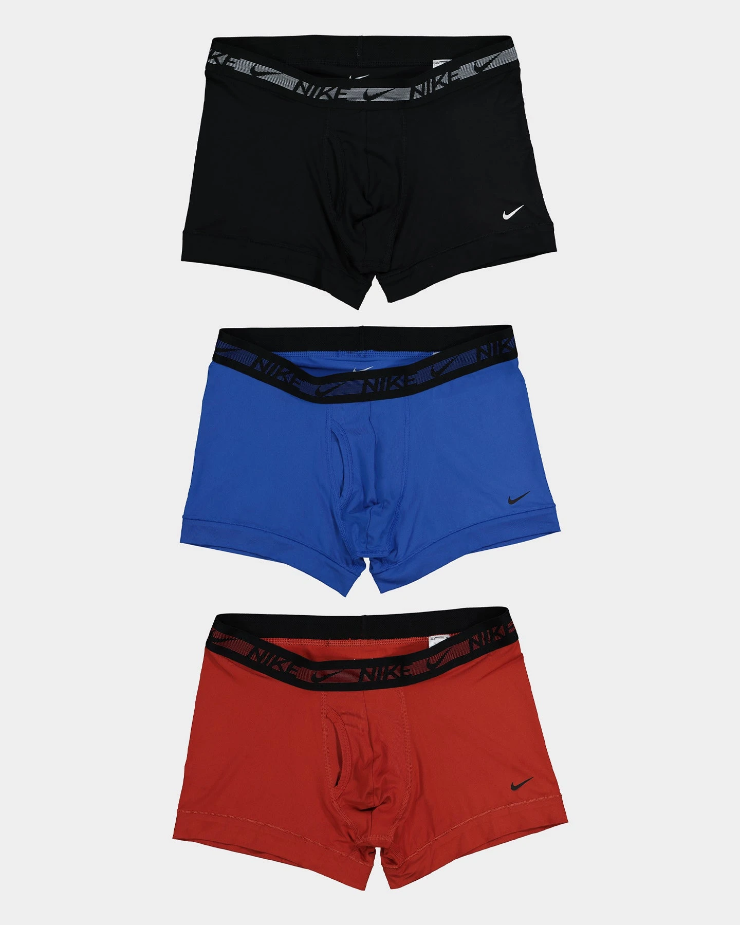 Nike Dri-FIT Ultra Stretch Micro Trunk 3 Pack Red/Blue/Black 3 Nike Dri-FIT Ultra Stretch Micro Trunk 3 Pack Red/Blue/Black