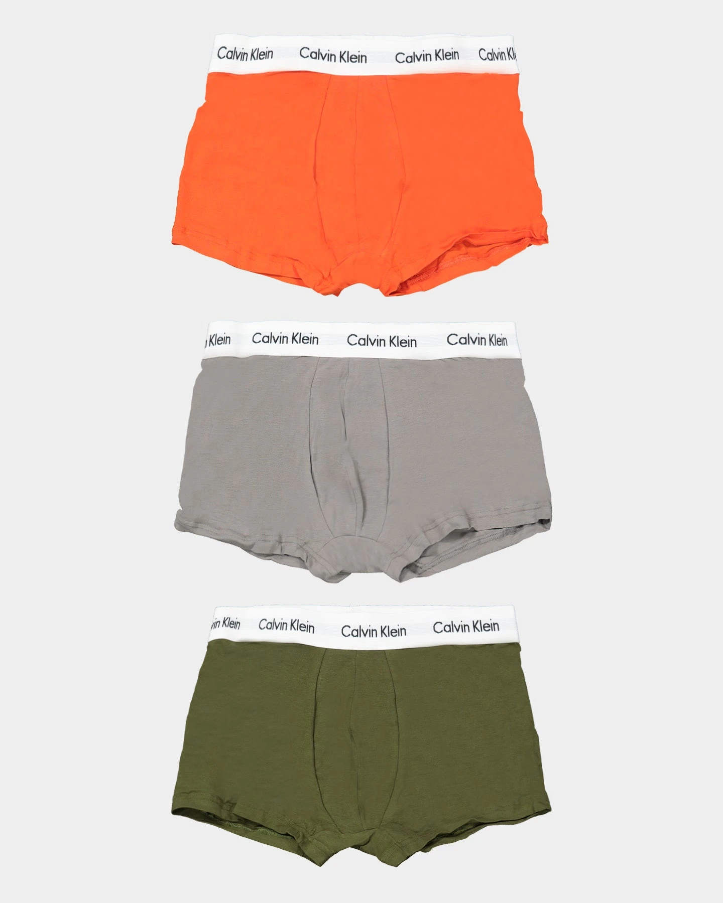 Calvin Klein Low Rise Trunk 3 Pack Multi-Coloured 4 Calvin Klein Low Rise Trunk 3 Pack Multi-Coloured - Image 2