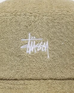 Stussy Graffiti Terry Bucket Hat Safari -Fashion Clothing Store 9354986228905 default 0050