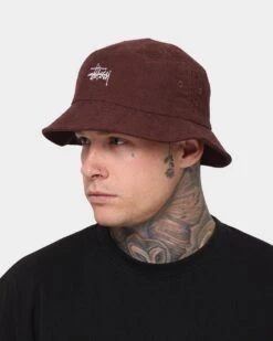 Stussy Stüssy Graffiti Cord Bucket Hat Chocolate 17 Stussy Stüssy Graffiti Cord Bucket Hat Chocolate -Fashion Clothing Store 9354986260387 mens 0100