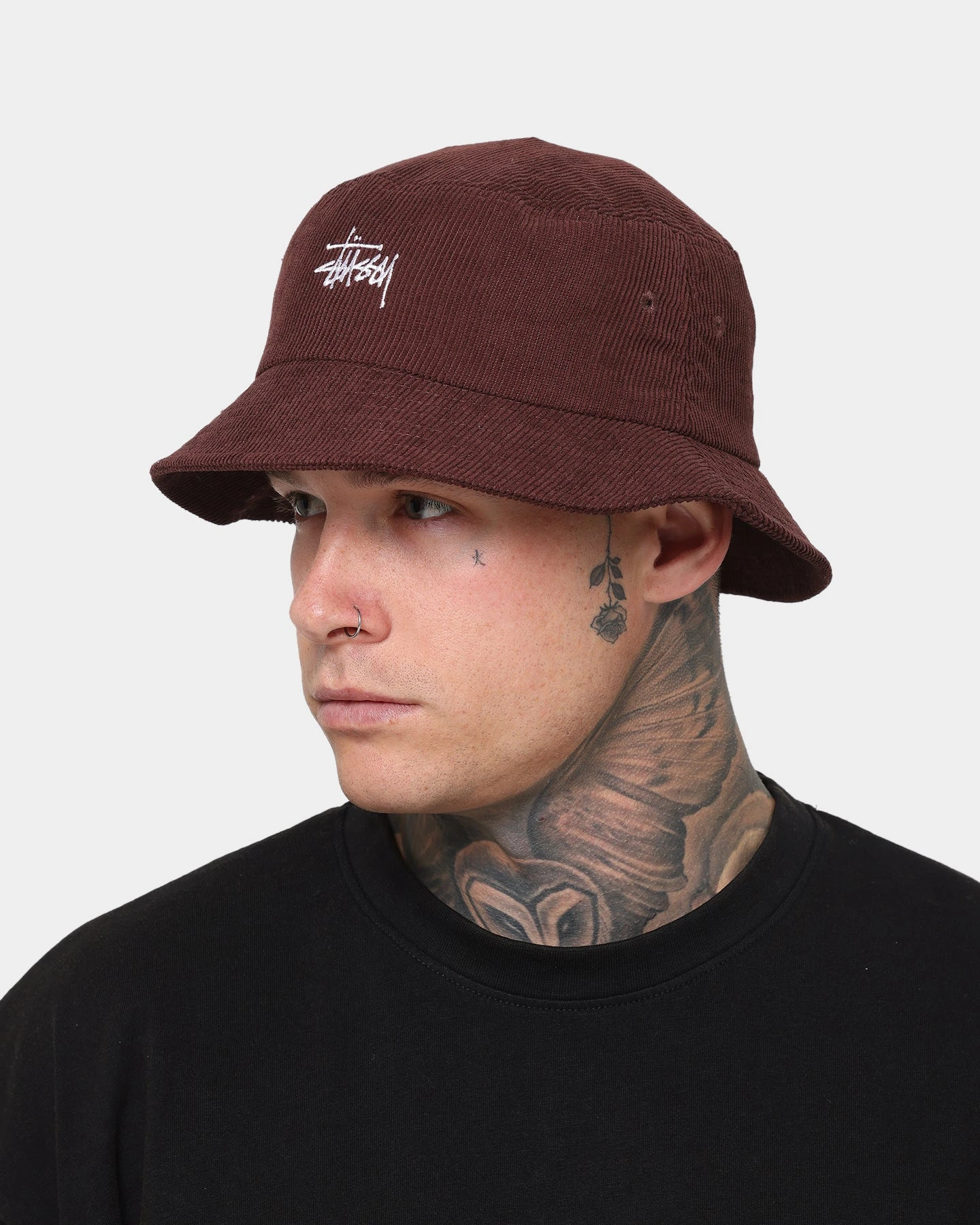 Stussy Stüssy Graffiti Cord Bucket Hat Chocolate 10 Stussy Stüssy Graffiti Cord Bucket Hat Chocolate - Image 8