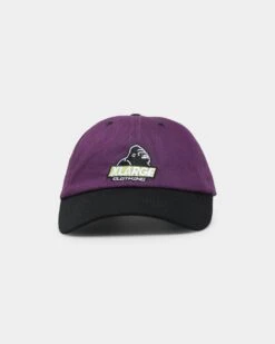 XLARGE Slanted Logo Snapback Purple/Black