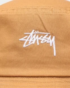Stussy Stock Bucket Hat Camel -Fashion Clothing Store 9354986358053 default 0050