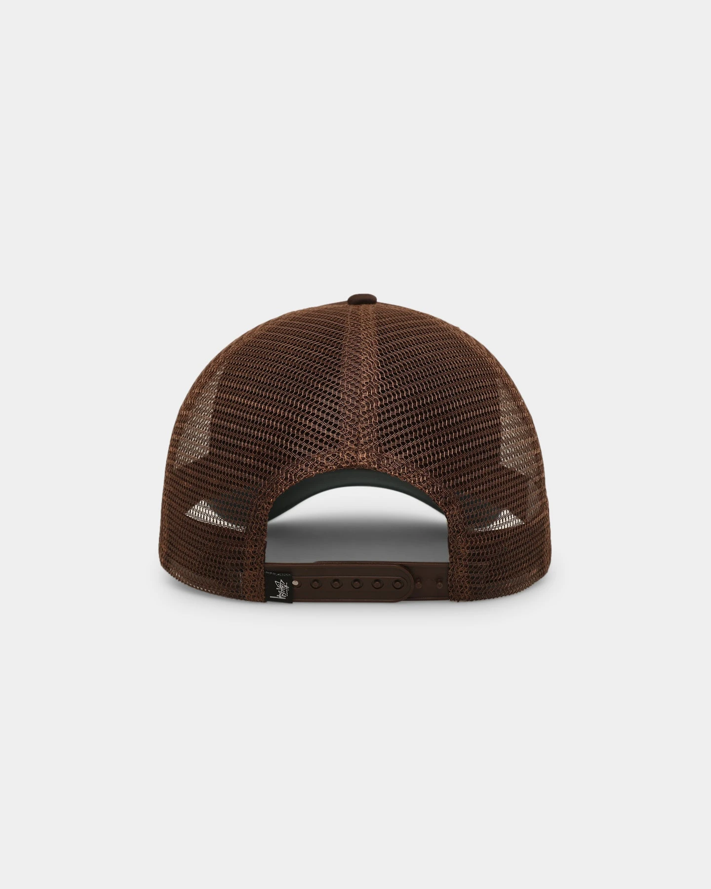 Stussy Workgear Trucker Snapback Brown/Blue 4 Stussy Workgear Trucker Snapback Brown/Blue - Image 2