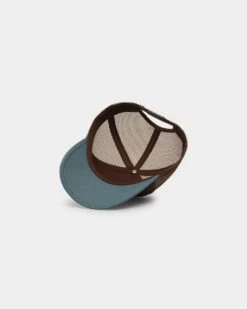 Stussy Workgear Trucker Snapback Brown/Blue 13 Stussy Workgear Trucker Snapback Brown/Blue -Fashion Clothing Store 9354986505341 default 0060