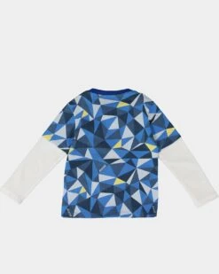 Guess Mainline Infant Long Sleeve T-Shirt And Active Pants Set Full Triangle -Fashion Clothing Store 9357566098295 default 00100