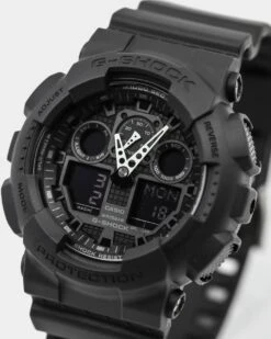 G-Shock GA100-1A1 Black -Fashion Clothing Store GSGA100 BLACK default 050